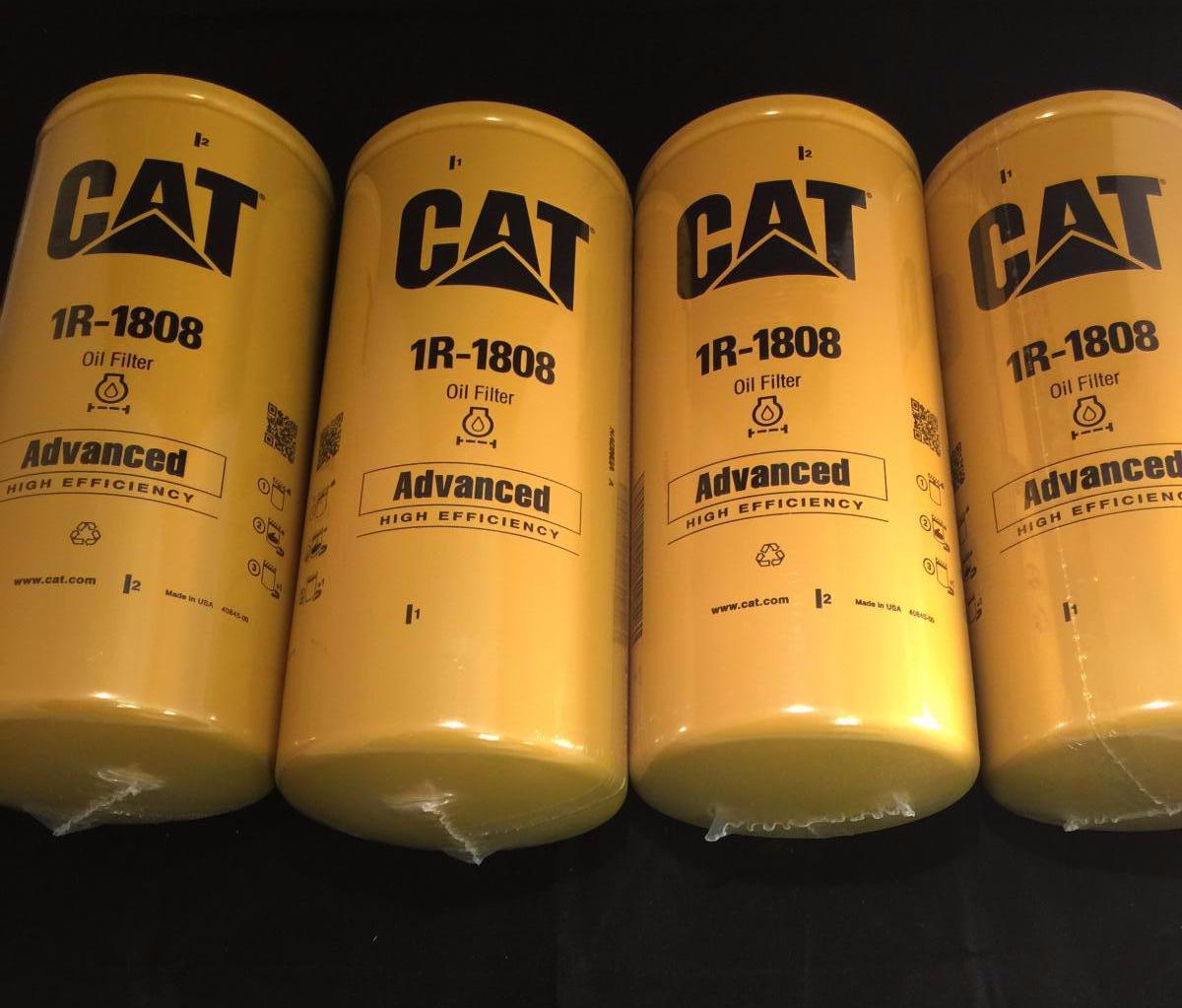 2 NEW CAT 1R1808 FILTER AS / CATERPILLAR OEM 1R1808